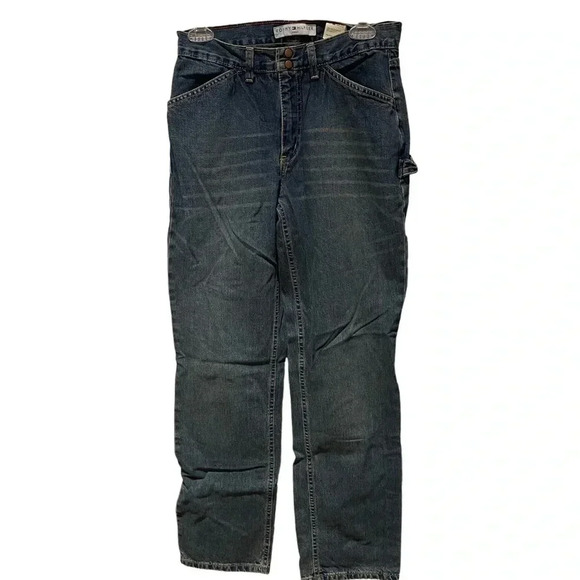 Vintage Tommy Hilfiger jeans. Size 6. Carpenter loop, full leg. - Picture 1 of 8
